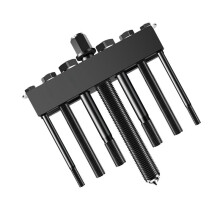 Multi-Functional Car Crankshaft Pulley Removal Tool Kit,Roller Steering Wheel Bearing Puller (Small)