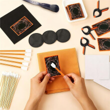329 Pcs Card Care Kit, Trade Card Flattening Kit for TCG & Sports Cards, Cleaning Protect Supplies for Avid Collectors