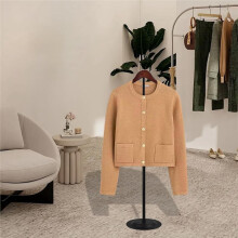 2 Pack Adjustable T Shirt Display Flexible Shoulder Stand, 17.5-31 Inch Portable Metal Shirt Rack Display Stand