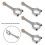 4Pcs Engine Piston Connecting Rods Assembly for  2014-2018  2012-2019 2.0L 23510-2E400 23500-2E410 7