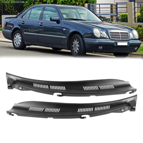 2X Front Left Windshield Wiper Cowl Trim Water Deflector Plate Neck Trim Panel for   E-Class W210 1996-2002 2