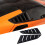 Car Rear Side Window Louvers for  Corvette C7 2014-2019 Triangular Window Glass Blinds (Bright Black) 2