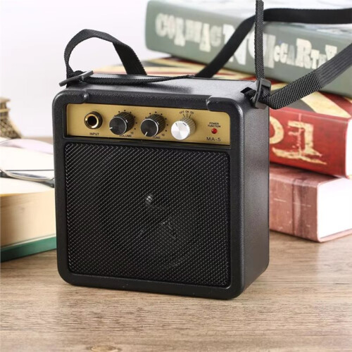 TOP  Gitarrförstärkare Gitarrförstärkare med Bakre Klämma Högtalare Gitarrtillbehör för Akustiska Elgitarrtillbehör 1