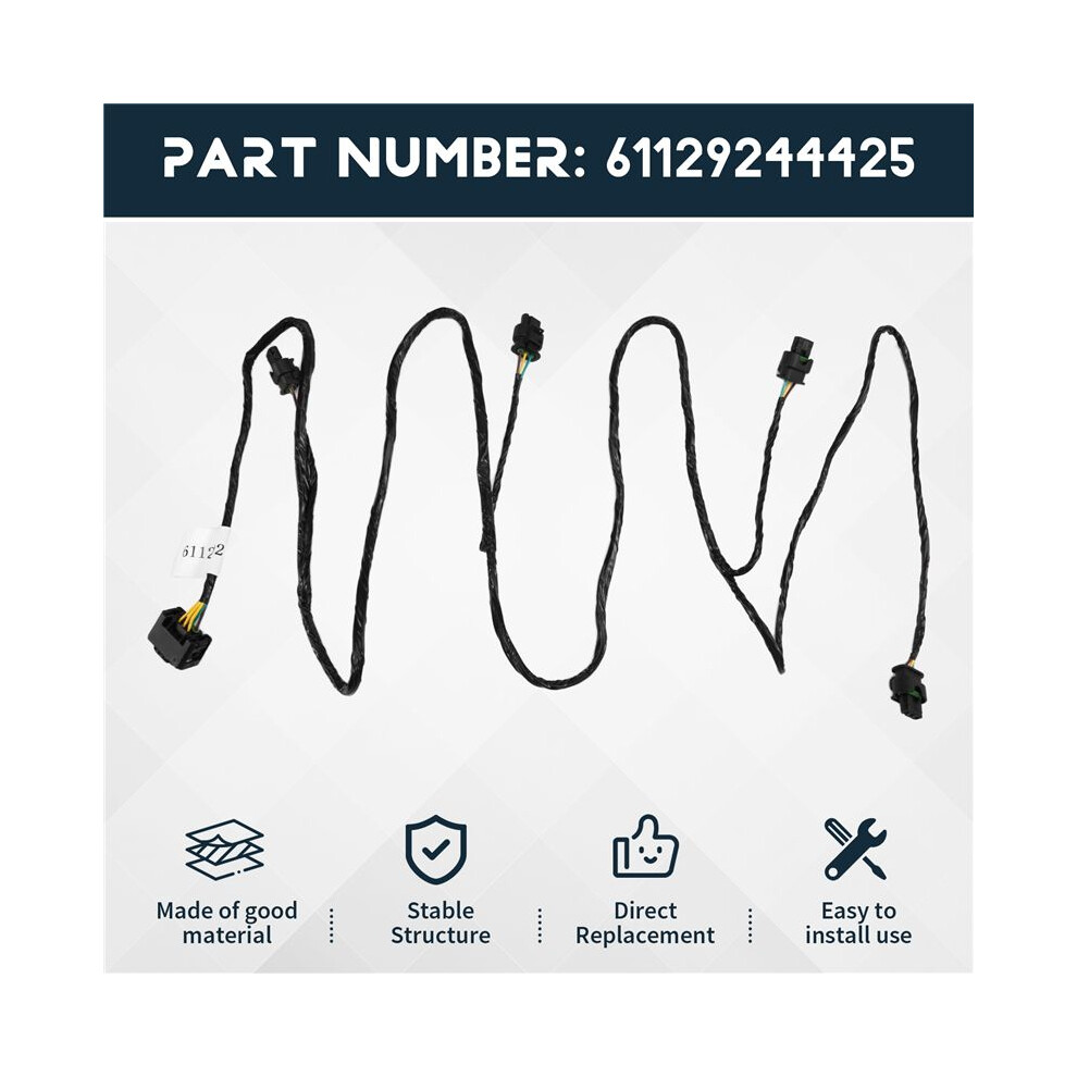 Car Rear Bumper Pdc Wiring Reversing Harness 61129244425 For X5 E70 35I 50I 2011-2013 Parking Sensor Wiring 6033247083684