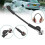 2X Tailgate Cable, Lower Tailgate Support Cable Rear Gate  Fit for   2002-2012 LR038051 4