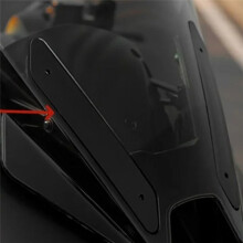 Motorcycle Windshield Decorative Bracket Cover Windshield Trim Cover for 125M 150M 150D 350D 350M 310M