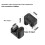 Type-C Female to Micro USB Android Male Adapter Charging Adapter U-Bend Data Cable Converter 5