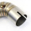 Motorcycle Modification Intake Manifold Connection Pipe 51mm Exhaust Pipe Middle Section for  CB1000 2009-2018 4