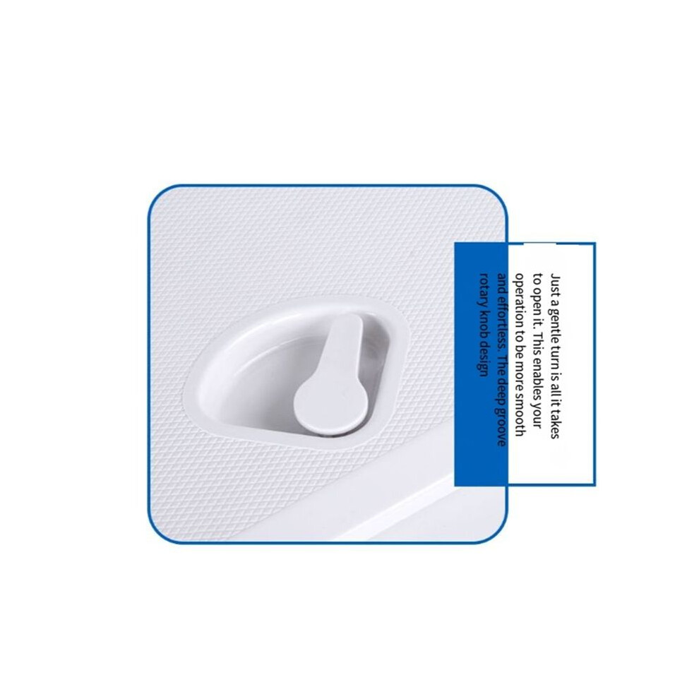 Marine Boat Deck Hatch Rectangle Abs 10Â5/8 X 14Â3/4 Inch Boat Deck Hatch Lids For Marine Yacht Rv Marine Access Hatch,B 4713738722385