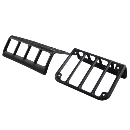 Rear Tail Light Guards Protector Covers Fit For   Jk Matte 07-17(Pair) 2