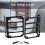Rear Tail Light Guards Protector Covers Fit For   Jk Matte 07-17(Pair) 7