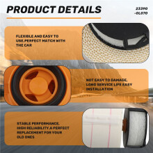 Fuel Filter 23390-0L070 for HILUX REVO M70M80 2015 2016 23390 0L070 Fuel Filter elements
