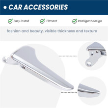 Car Chrome Plated Left Interior Door Handle Silver Door Handle Repair Kit for - Clase a W169 B W245