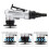 3X  Pneumatic Chamfering Tool with Replace Blades Inserts and Bearings, 45 Degree Air Chamfer Deburring Tool 3