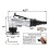 3X  Pneumatic Chamfering Tool with Replace Blades Inserts and Bearings, 45 Degree Air Chamfer Deburring Tool 6