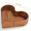4pcs Solid Wood Candy Tray Natural Walnut Serving Platter Stackable Nut Bowl  Heart Shape Dessert Storage Box 7
