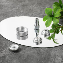5 PCS Texture Sprayer Nozzle Set for Drywall & Wall Painting, Includes 3 Tips and 1 Threaded Collar