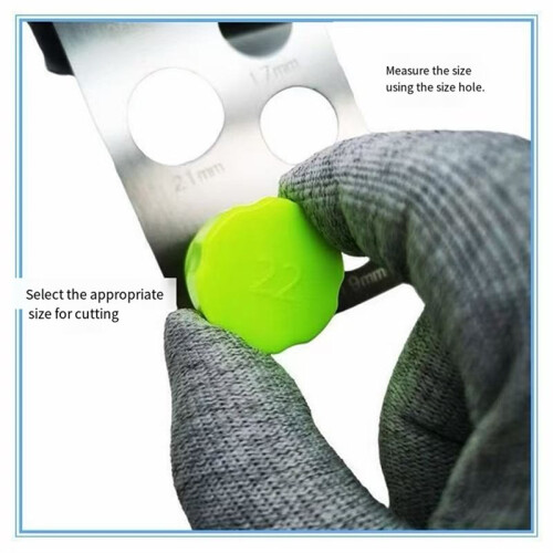 Circle Cutting Template Set for Car Parking Sensor Reverse Sensor Sticker Wrapping Film Safe Cut Out Dies Tools 2