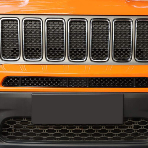 Front Grill Mesh Inserts,Screens Grille Insert for  Renegade 2019-2020 Car Accessories 2