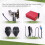 63mm Car Exhaust Sound Valve System Clamp Pipe Connect Remote Controller  Button Adjustable Modification Kit 5