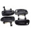 4PCS(Front Rear Left Right)Outer Outside Exterior Door Handle Black for  Accent 2000-2005 New 5