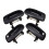 4PCS(Front Rear Left Right)Outer Outside Exterior Door Handle Black for  Accent 2000-2005 New 9