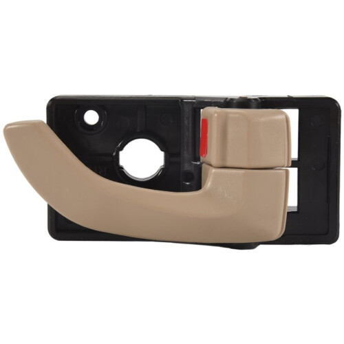 4PCS Car Interior Door Handle Left Right Inside Door Handle Replacement Set for  Tucson 2005-2009 Beige 2