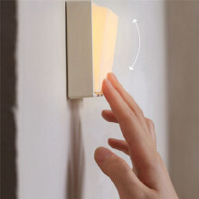 Interruptor de Luz de Carregamento Usb Simples Estilo Ins Luz Noturna Casa Quarto Interruptor de Cabeceira Luz Noturna Simples Branco
