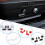 6Pcs ABS  Adjustment Button Cover Trim for  Giulia Stelvio 2017 2018 2019 2020 Auto Accessories 4