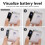 Electric Nail Clipper, Automatic Nail Trimmer with Digital Display, 3 Speeds, LED Light, USB Rechargeable 3