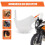 Motorcycle Windshield WindScreen Windshield Air Deflector for   125 200 390 2012 2013 2014 2015 2016 7