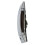 Car Exterior Door Handle for  350Z 2003-2009 Side Handknob Silver Replacement Hand Pull Catch Cover Pad(Left) 2