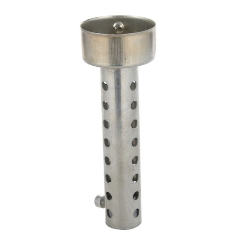 3X Silver Motorcycle Exhaust Can Muffler Insert Baffle DB Killer Silencer 48mm X 140mm 2