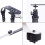 Digital Camera Stabilizer Aluminum Alloy Rotating Adjustable Camera Accessories Slr Stabilizer for Slr Dv 4