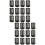 100Pièces Rouleaux Aiguilles À Coupe Profonde Pour 7