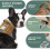 No Pull Nylon Dog Harness with Control Handle, Adjustable Reflective Padded for Medium to Large Dogs, Black L 4