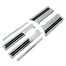 Autotürschwellen-Abnutzungsplatte Aus Edelstahl, Willkommens-Fußpedal für Spacia/Spacia Custom MK54S MK94S 2024, Silber
