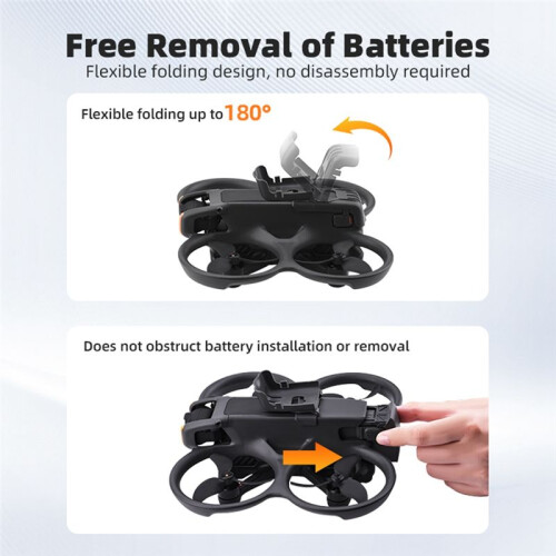 Drone Battery Buckle for  AVATA 2  Battery Buckle Battery Dropper Protective Case Fixed Battery Accessory B 1