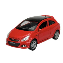 WELLY OPEL VAUXHALL CORSA OPC RED 1:34 NEW CAR