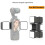 2 τεμάχια για το DJI OSMO Pocket 3 Mini LED Light Ρυθμιζόμενο απαλό φως 3 επιπέδων για φω 3