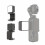 2 τεμάχια για το DJI OSMO Pocket 3 Mini LED Light Ρυθμιζόμενο απαλό φως 3 επιπέδων για φω 4