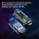 Transmissor e receptor Bluetooth 5.0 com microfone 3