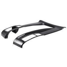 Carbon Fiber Center Console Gear Shift Panel Frame Cover Trim for 2016-2019 LHD