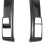 Carbon Fiber Center Console Gear Shift Panel Frame Cover Trim for   2016-2019 LHD 9