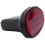 2 pcs Bicycle Rear Tail  Reflector Mudguard Oval Warnning Red black 7