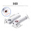 Universal 1inch 25MM Motorcycle HandleBar Bar Risers Bars Mount Clamp Adaptor for 6