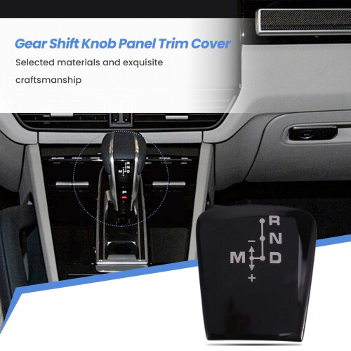 Auto-Schaltknauf-Panel-Zierabdeckung für  Cayenne 2018-2023 2