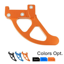 Black Motorcycle Rear Brake Disc Guard Protector for 250 350 450 500 EXC-F Six Days 2004-2023