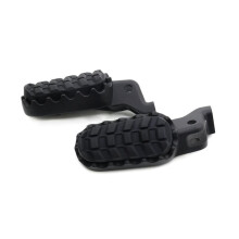Moto Avant Repose Pieds pour TIGER 850 SPORT TIGER 900 PRO RALLYE Tiger 1200 Repose-Pieds Pédales Argent