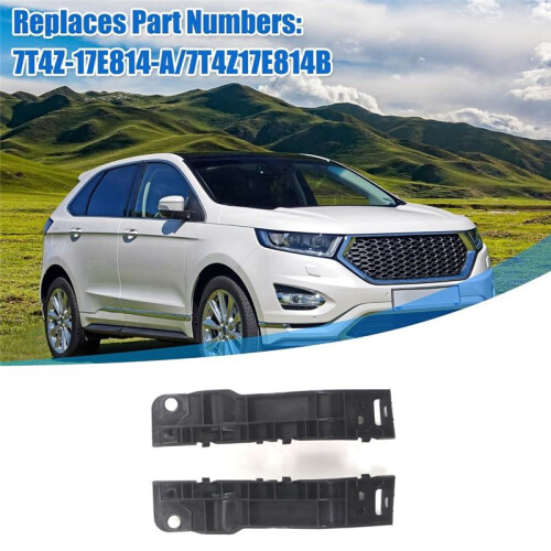 Car Bumper Bracket Side Retainer for   2007-2010 Accessories Replace 7T4Z17E814B 7T4Z17E814A 2